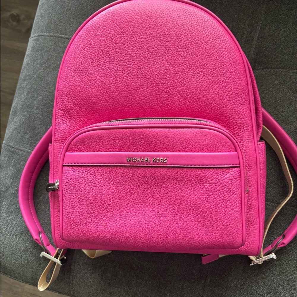 Michael Kors Pink Backpack